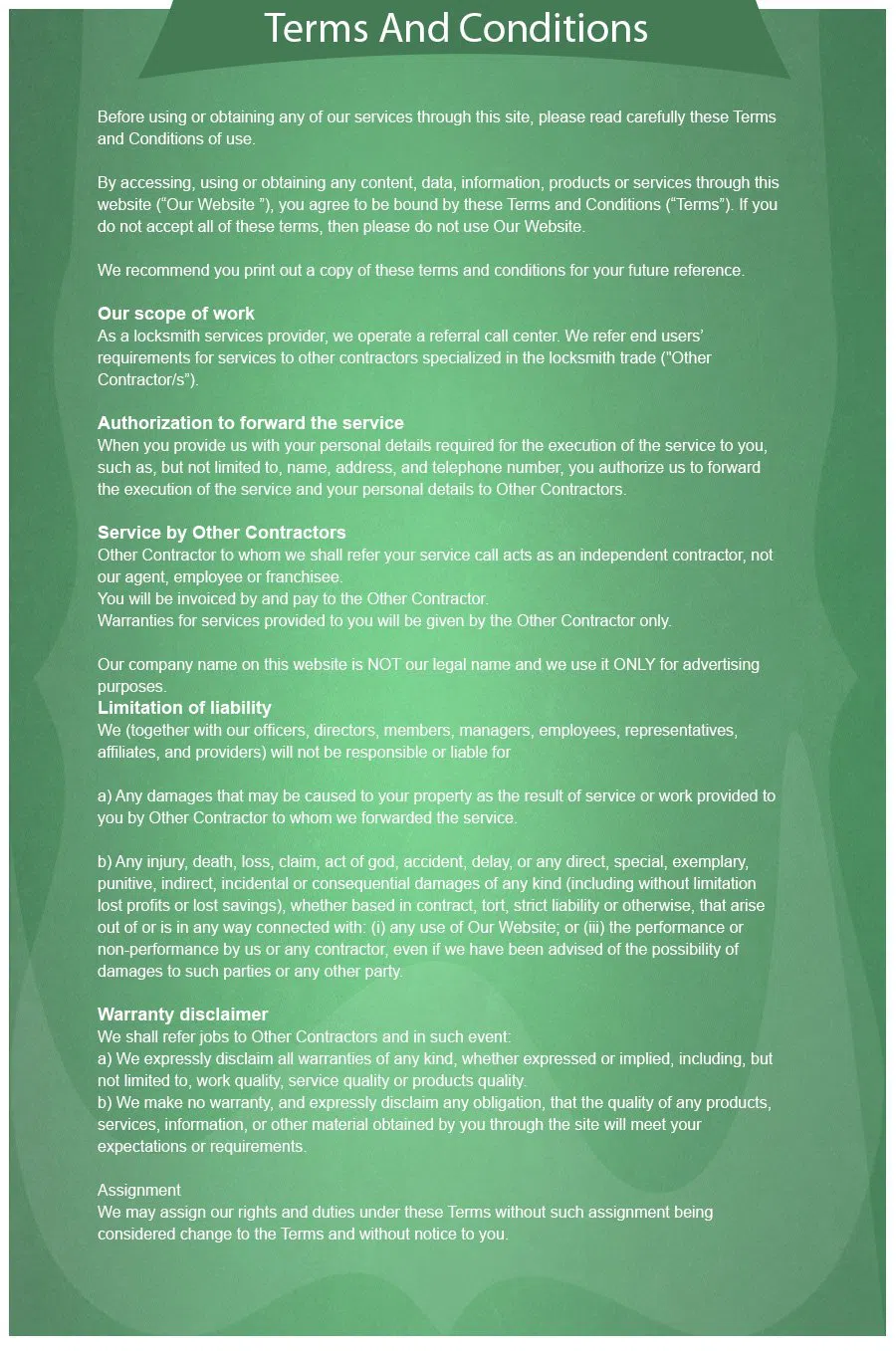Dayton Lock And Safe Dayton, OH 937-675-4034 - terms-and-condition-68-16mod